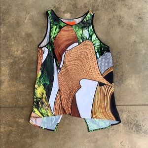 Clover Canyon Open Back Tank Blouse